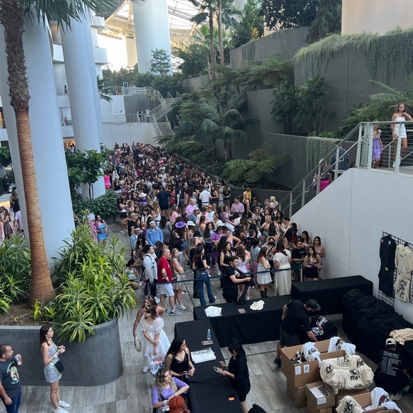 SOLD Taylor Swift The Eras Tour Blue Crewneck Sweatshirt XS - Picture 6 of 6